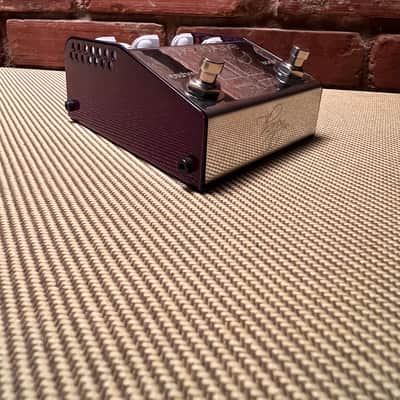 ThorpyFX The Dane Peter Honore Signature Overdrive / Boost 2010s - Silver / Purple image 3