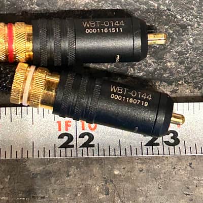 Kimber Kable Hero 2’ RCA interconnect cables - Black/Gold image 6