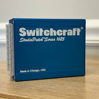 Switchcraft StudioPatch Series 1625 Modular 16-Point TT-DB25 Patchbay 2010s - Blue Bild 3