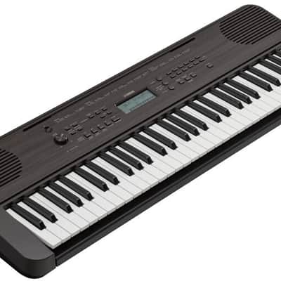 Yamaha PSR-E360 61-Key Portable Keyboard 2019 - Present - Dark Walnut image 2