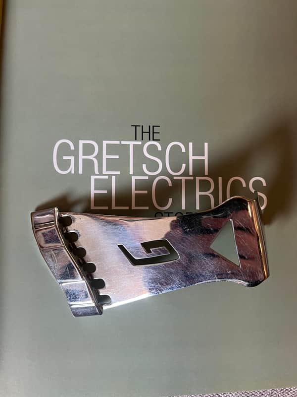 Gretsch Original 1956 tailpiece for Duo Jet 1956-1958 - Chrome image 1