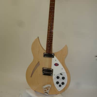 2025 Rickenbacker 330 Thinline Semi-Hollow Electric Guitar - MapleGlo w/ Case image 2
