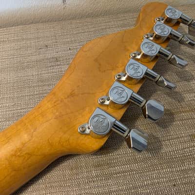 Vintage Japanese Body Partscaster Strat - Tobacco Sunburst image 17