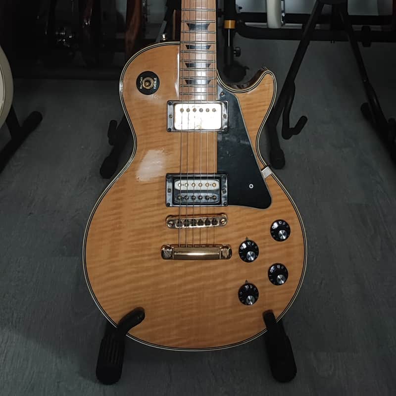 Custom Les Paul 1977 Natural Made in Japan Serial #766143