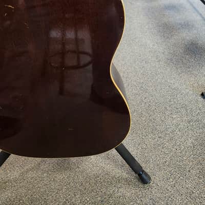 Vintage 1968 Gibson B-25 Acoustic Guitar - Sunburst with Hardshell Case image 13