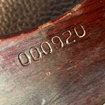 1967 Epiphone Olympic Mahogany w case image 16