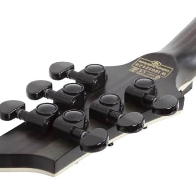 Schecter C-1 FR S SLS Evil Satin Black image 13