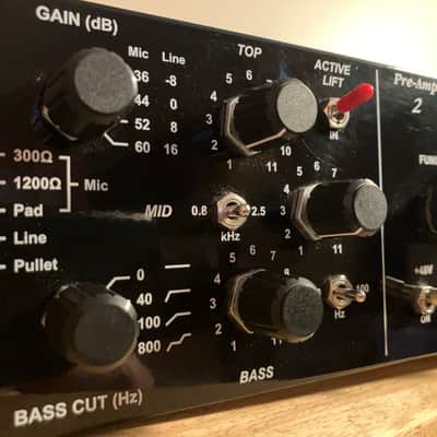 Thermionic Culture Earlybird 2.2 2-Channel Mic Preamp / Equalizer 2010s - Black image 3