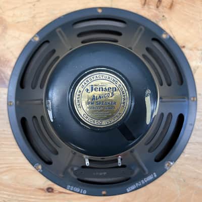Jensen Alnico 5 PM 8ohm 12" Guitar Speaker - Made in the USA image 13