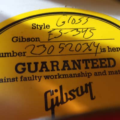 Gibson ES-345 2023 - Cherry Demo image 6