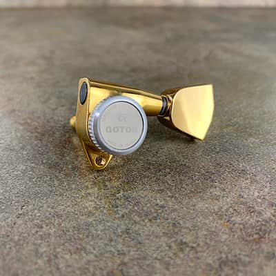 Gotoh Locking Tuners - 3 per side - Magnun Lock Trad (MG-T) - Gold - For Les Paul - 05192GYTX-AEL image 3