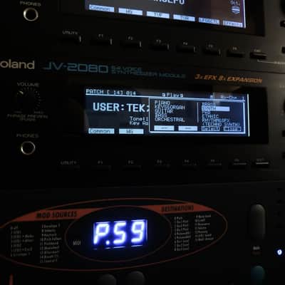Graphic Display Upgrade - Roland MC-80 MC-80 EX Custom (Negative) Black LED Graphic Display ! image 9
