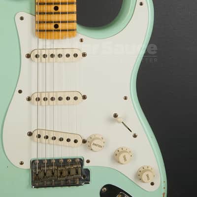 Fender Custom Shop 58 Stratocaster Relic  2022 - Surf Green (COD 2169UG) image 4