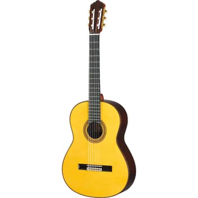 Yamaha Handcrafted Spruce Classical Gtr W/Case image 2