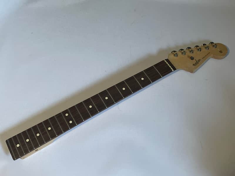 Warmoth USA Stratocaster Rosewood Fretboard Maple Guitar Neck 22 Fret w/ Fender Logo image 1