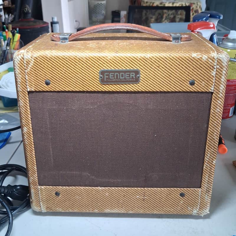 Fender Champion-Champ "600" Amp Tweed 1x6" 5 Watt Guitar Amplifier image 1