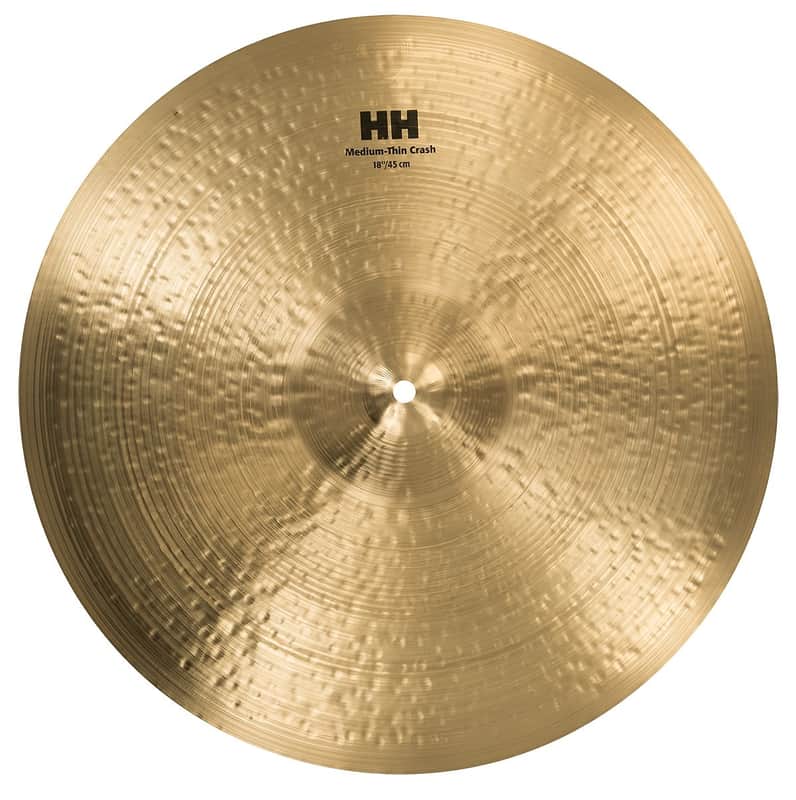 Sabian 18" HH Hand Hammered Medium Thin Crash Cymbal (1992 - 2015) image 1