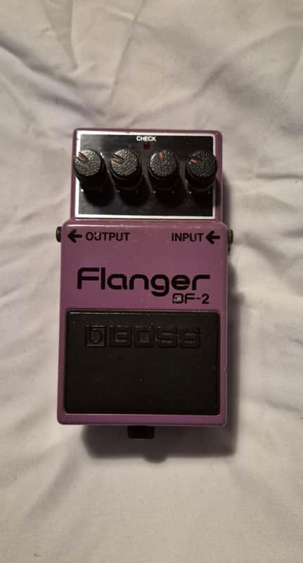 Boss BF-2 Flanger 1984-1990 (Green Label) Made In Japan | Reverb