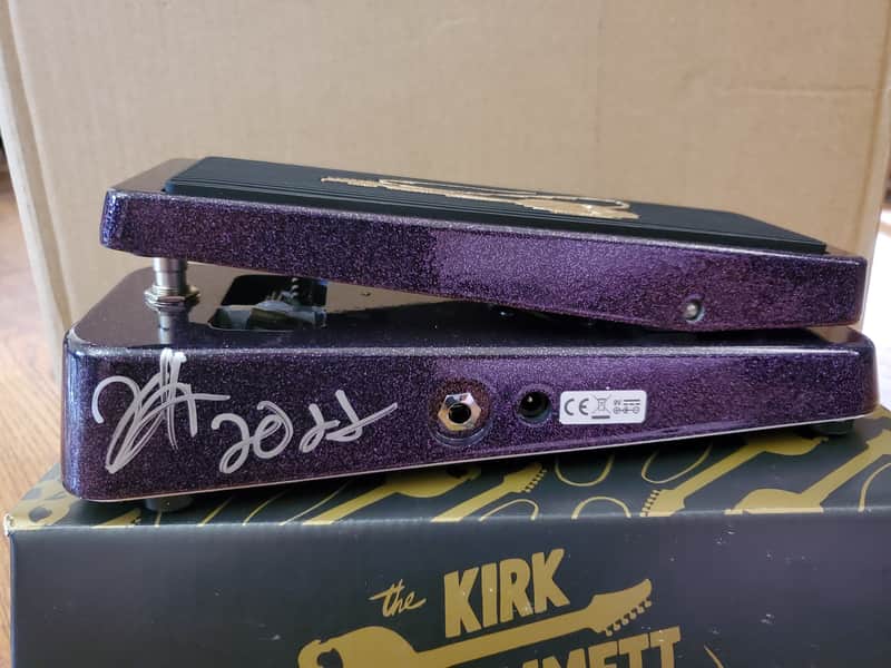 Dunlop Cry baby KH95x Kirk Hammett Limited SIGNED image 1