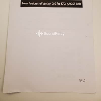 Korg KP3 - Kaoss Pad FX Sampler - Boxed - PSU & Manual Included - Tested image 12