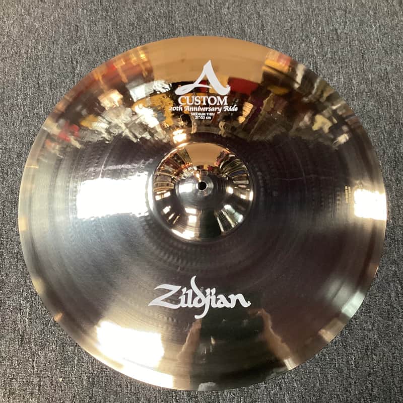 Zildjian 21" A Custom 20th Anniversary Medium Thin Ride Cymbal image 1