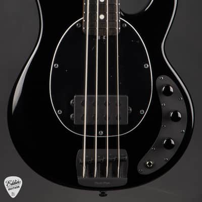(SEP 9)Ernie Ball Music Man Short Scale StingRay - Black #K13334 image 2