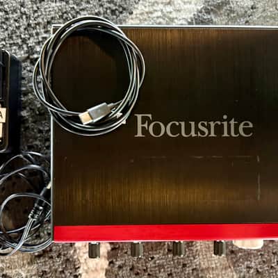 Focusrite Clarett+ 4Pre USB-C Audio Interface 2021 - Present - Red image 7