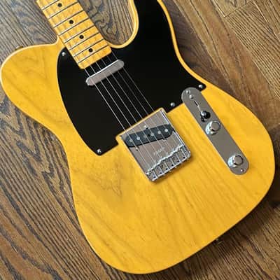 2006 Fender American Vintage ‘52 Telecaster (6.8lbs) - Butterscotch Blonde w/ OHSC image 2