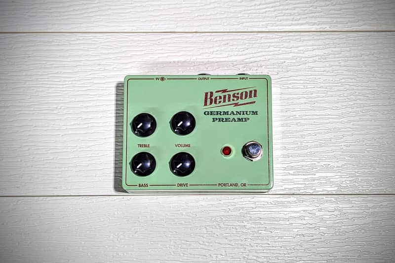 Benson Amps Germanium Preamp - Seafoam Green image 1