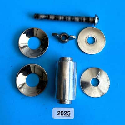 LUDWIG Marching Tri-Tom Vintage Drum Part: 2" Spacer Holder Connector Shaft Arm image 2