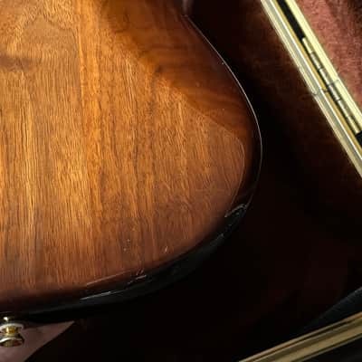 1983 Fender Elite Stratocaster Walnut Body & Neck Excellent with Original Case image 14