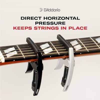 D'Adarrio  Tri-Action Capo, Black image 6