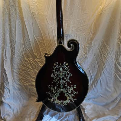 Handmade F hole custom violin model 2004 - Beautiful gloss with massive inlays image 8