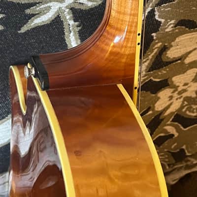 McKerrihan Monk - Master Luthier Handbuilt 16” Archtop - No F-Holes - Carved Spruce Top - Quilted Maple Back+Sides w/OHSC image 11