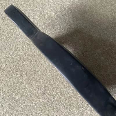 Black 7 String Guitar HH Body with String Through image 3
