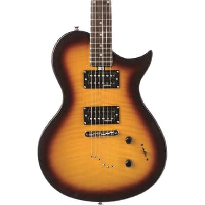 Eko AQUA LITE Electric Guitar - Honey Burst image 3