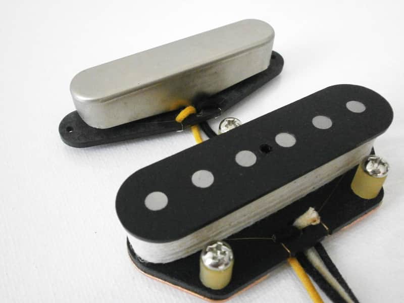 Telecaster HOT ROD A5 Pickups SET Vintage Tele Guitar Nocaster Broadcaster Bridge & Neck Q image 1