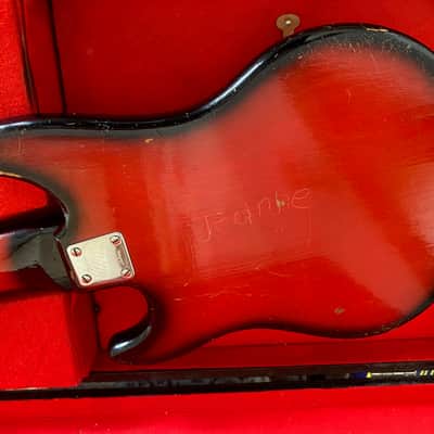1965 Tombo Ukulet Mini Electric Guitar with AMP in Case! RARE Japanese image 18