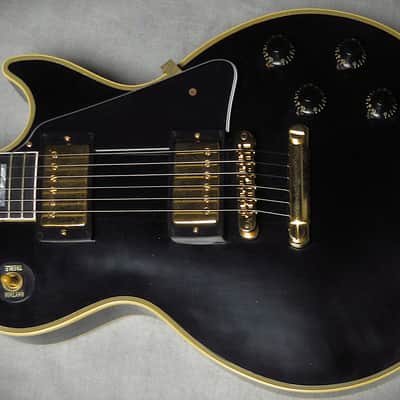 Gibson Ltd Ed Les Paul Custom 2025 - Murphy Lab Antique Ebony Ultra Light Aged image 1
