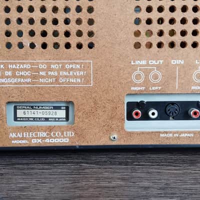 AKAI GX-4000D Rare Serviced Vintage Reel to Reel Tape Recorder japan Warranty image 5