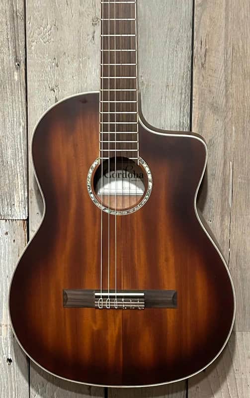 New Cordoba C4-CE Mahogany Classical with Electronics - Edgeburst, Support Small Business, Shop Here! image 1