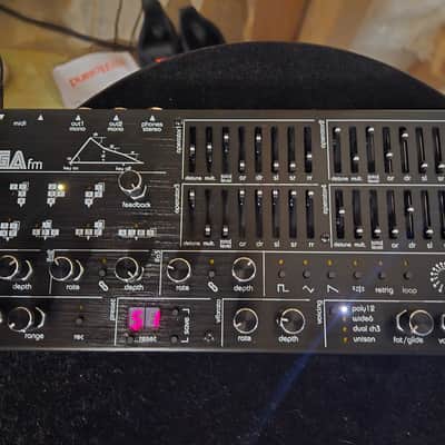 Twisted Electrons MEGAfm MKII Mk2 Desktop 12-Voice Synthesizer 2020 - Present - Black image 1