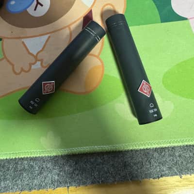 Two Neumann KM 184 mt Small Diaphragm Cardioid Condenser Microphone 1993 - Present - Matte Black image 3