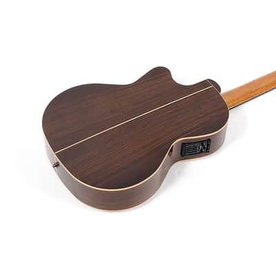 Kremona F65CW Fiesta Cutaway Acoustic-Electric Classical Guitar Regular Natural image 3