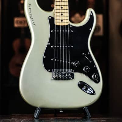 1979 Fender 25th Anniversary Stratocaster silver metallic image 1