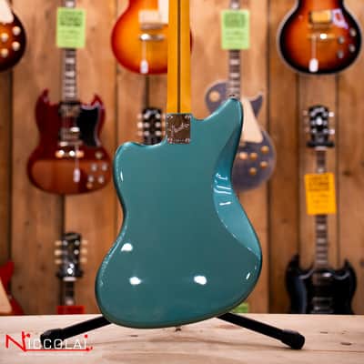 Immagine Fender American Professional Classic Jazzmaster, Rosewood Fingerboard, Faded Sherwood Green Metallic - 11