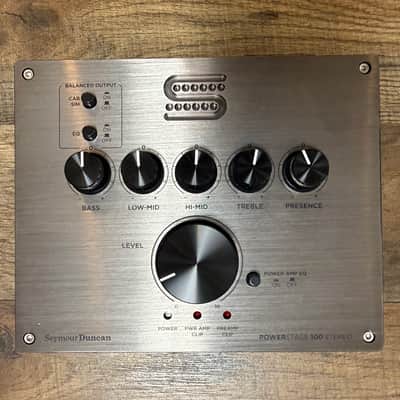 Seymour Duncan PowerStage 100 Stereo 2-Channel 100-Watt Pedalboard Guitar Amp 2023 - Present - Silver image 3