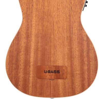 KALA U-Bass Journeyman, Fretted - Natural, with Bag image 3
