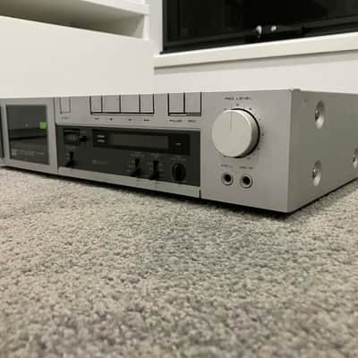 đ”Vintage Akai CSâF110 Silver-Face Stereo Cassette Deck â Retro âą Collectorâs Piece image 3