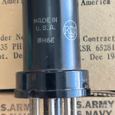 Lot Of (15) JAN RCA 6SF5 Vacuum Tubes Circa-1944-1945-Metal image 2